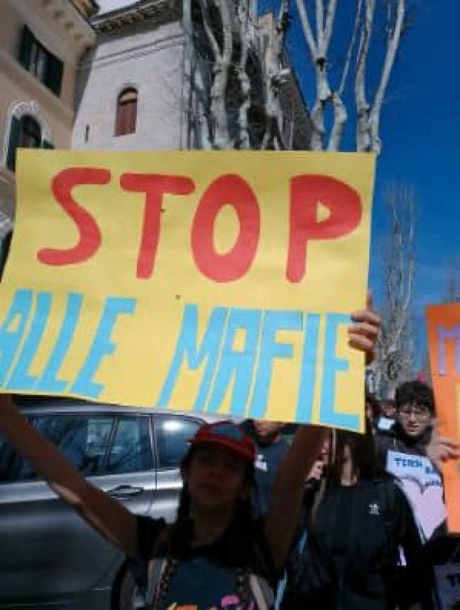 Oltre 200 studenti vastesi al corteo di Libera a Roma contro le mafie