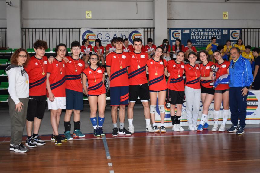 Scuola Volley: tra gli “allievi” primeggia il Vittorio Emanuele II di Lanciano