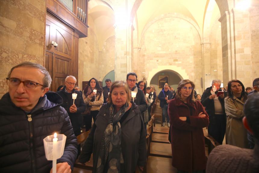 La veglia pasquale in Cattedrale