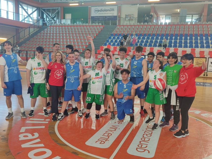 Al PalaBcc in campo la partita più bella: quella dell'inclusione con gli Special Basket