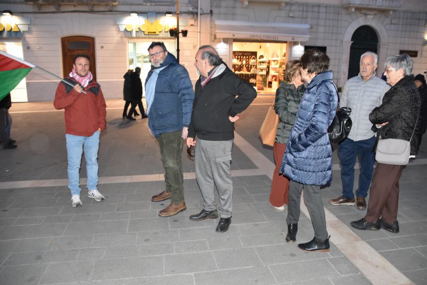 La manifestazione della Rete della Sinistra