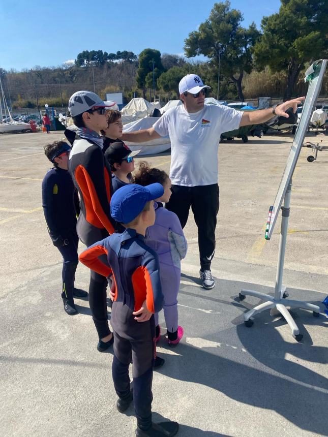 Optimist e laser, al via l'attività degli equipaggi del circolo vela Termoli