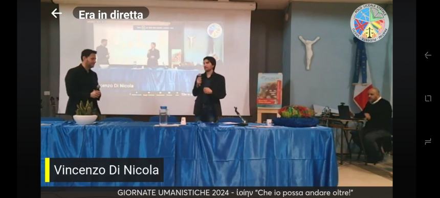 "L'Abruzzese Fuori Sede" Gino Bucci per l'ultima delle Giornate Umanistiche del Pantini-Pudente