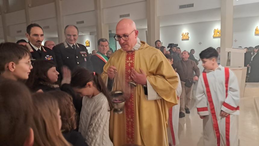 La benedizione di Papa Francesco per la riapertura della chiesa di San Rocco