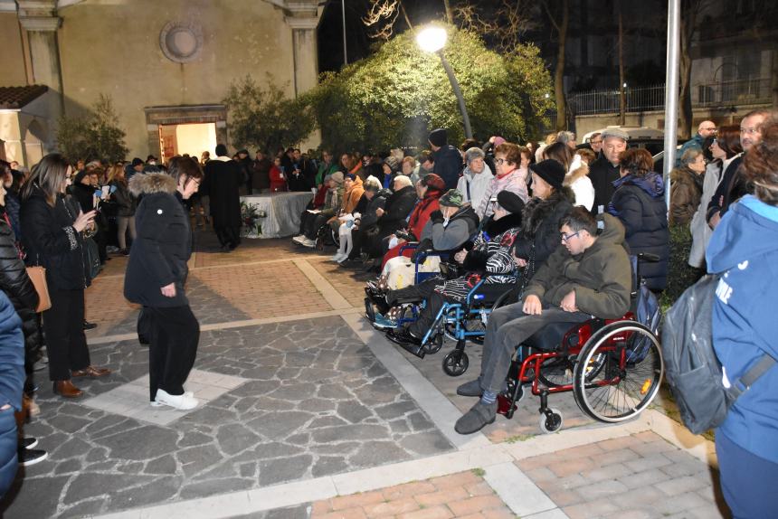 L'arrivo della statua della Madonna di Lourdes a Termoli