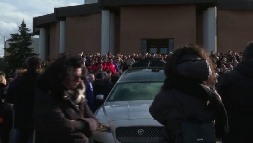 I funerali di Gabriele Di Vito