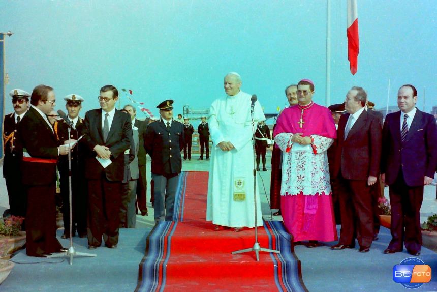 La visita di Giovanni Paolo II a Termoli