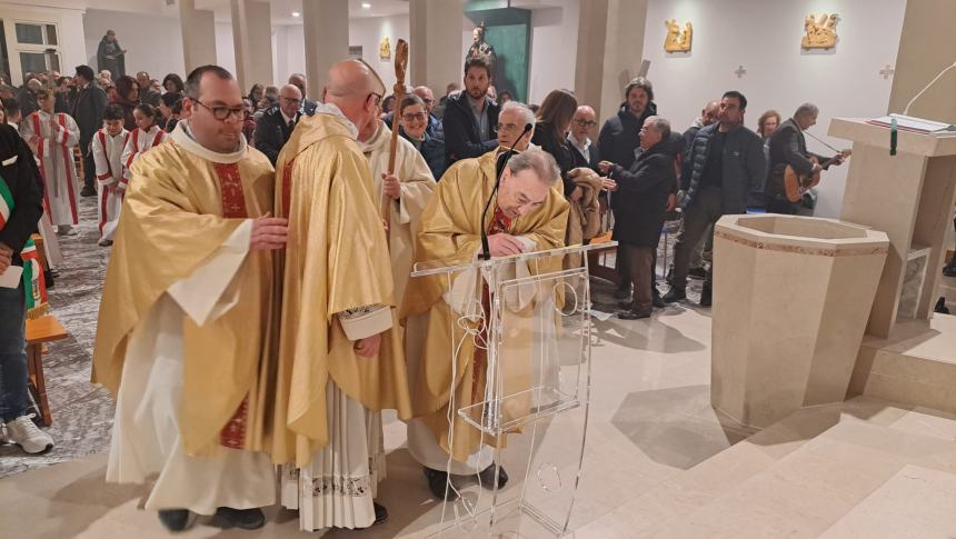 La benedizione di Papa Francesco per la riapertura della chiesa di San Rocco