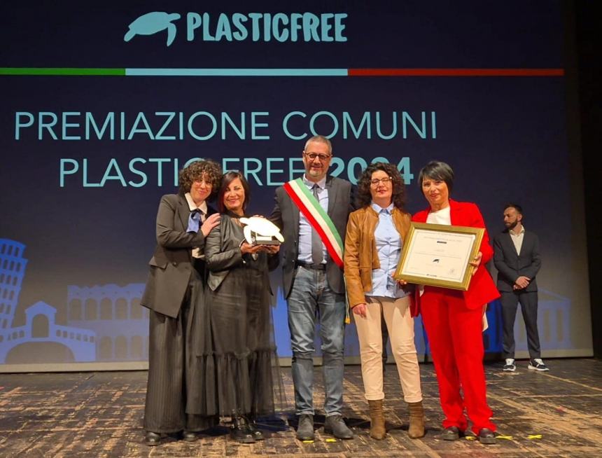 Plastic Free, il Comune di Vasto premiato a Milano con altri 110 d'Italia