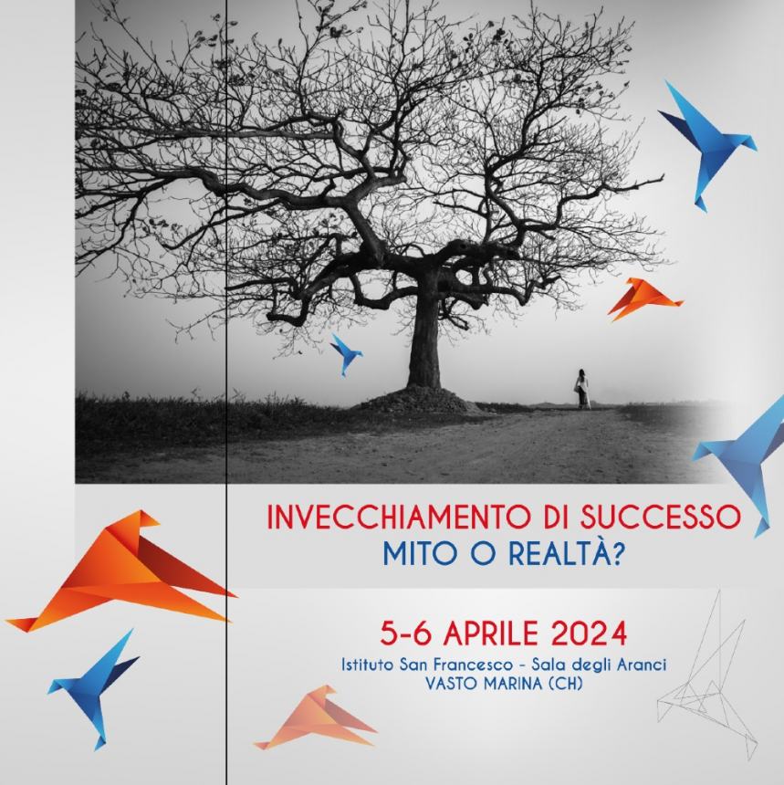 "Invecchiamento di successo": convegno a Vasto su patologie e cura con il contributo di specialisti 