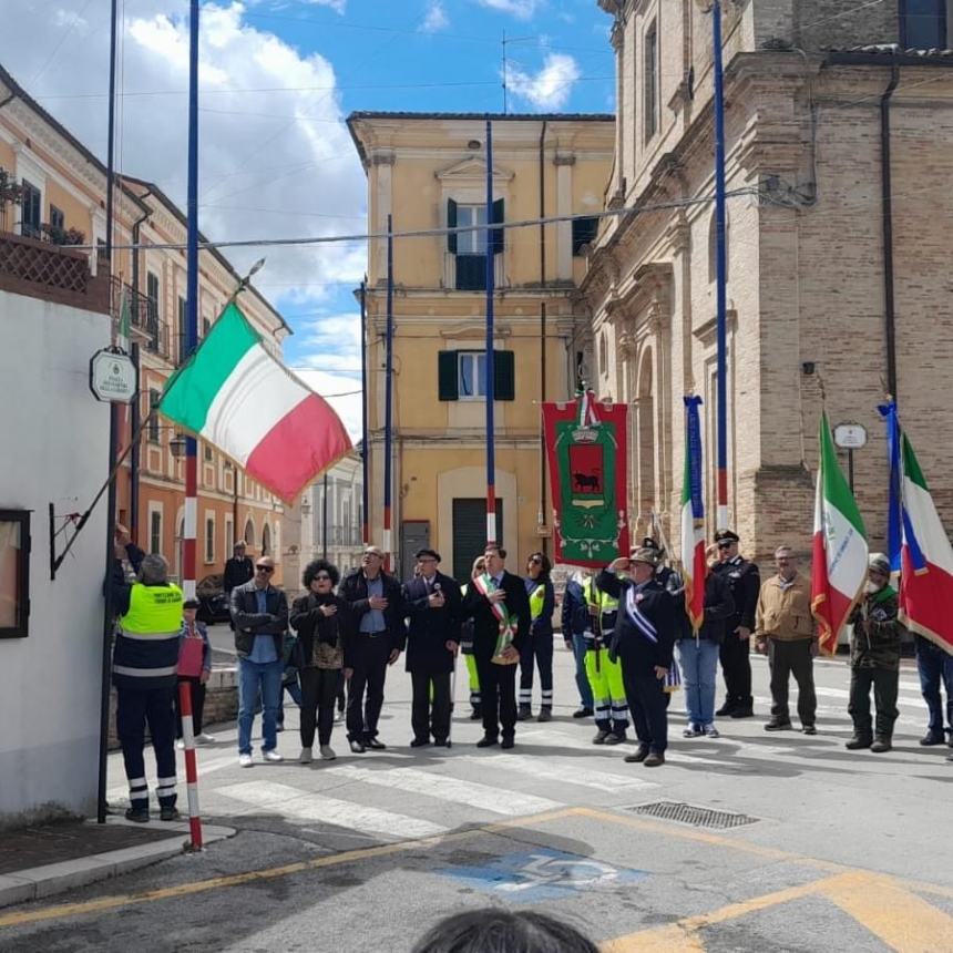 Il 25 aprile a Torino di Sangro: “Portare avanti i valori di libertà e di resistenza”