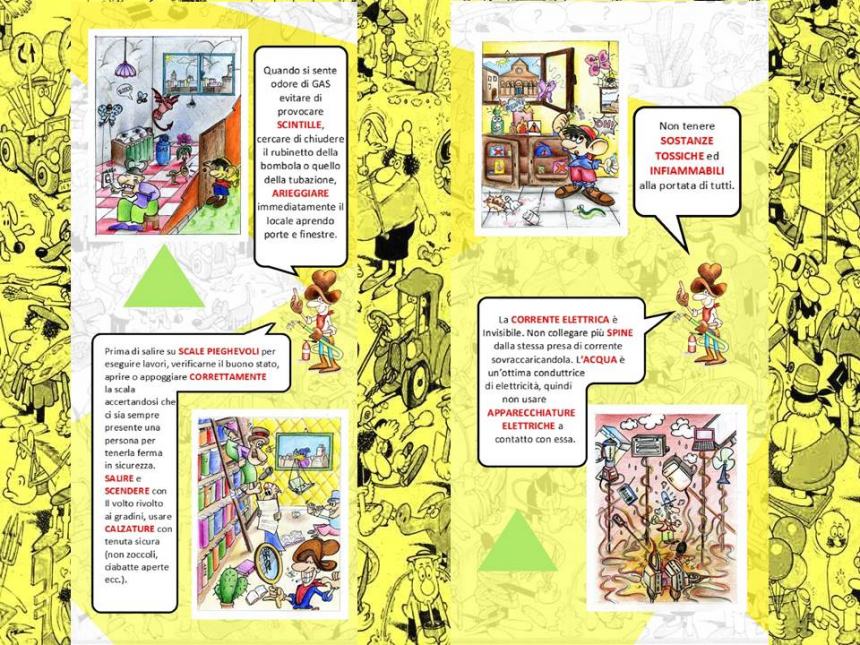 Insieme per la sicurezza, i fumetti di Jacovitti in tutte le scuole