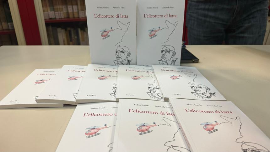 Buon riscontro a Ortona per  “L’elicottero di latta” di Andrea Stucchi e Antonella Frixa 