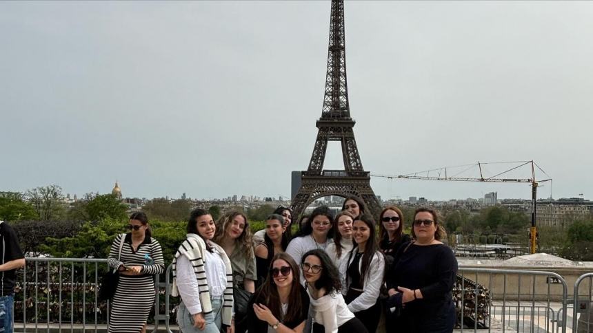 Erasmus in Francia: viaggio a Parigi per le ragazze del Palizzi