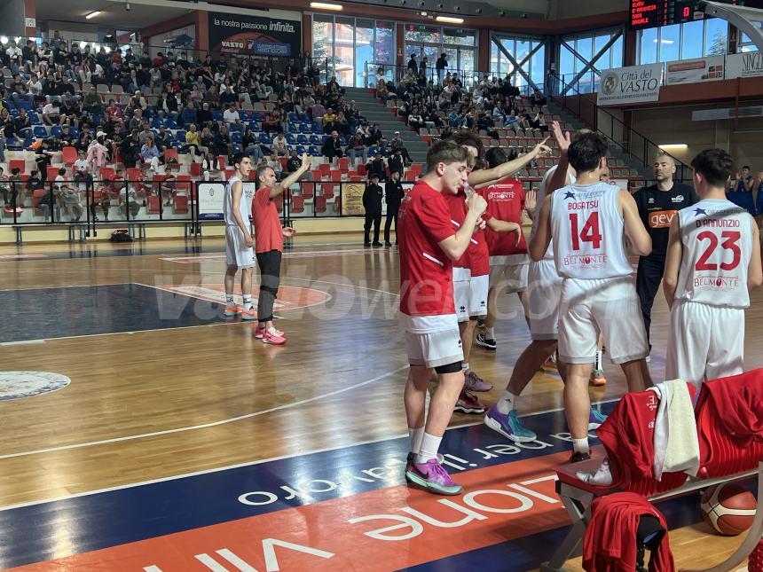 Vasto Basket, buona la prima: travolto Roseto