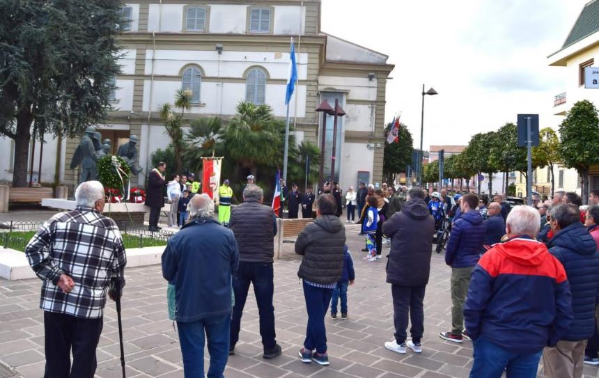 Festeggiato il 25 aprile a Fossacesia:“Per ribadire il nostro impegno in difesa della libertà“
