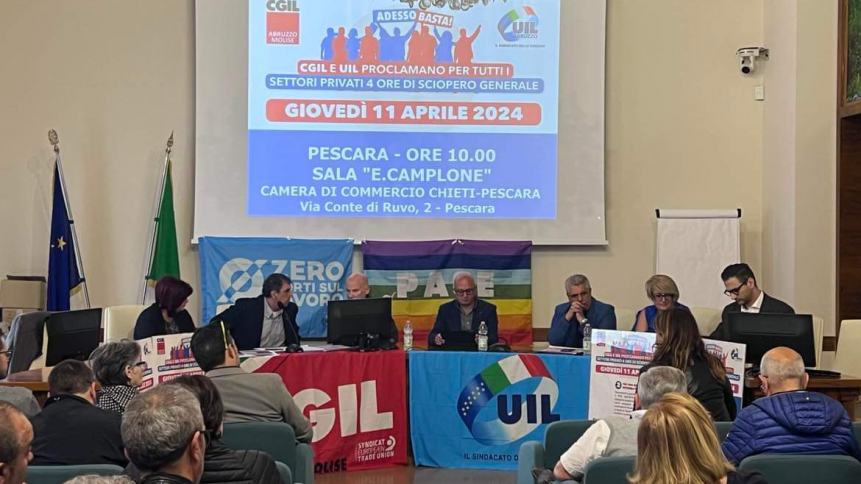 Sciopero generale Cgil e Uil: “Per la necessità di fermare le stragi sul lavoro”