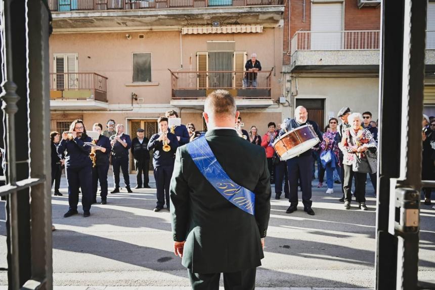 Musica e allegria a Lentella per il compleanno di Patrizio Pizzi