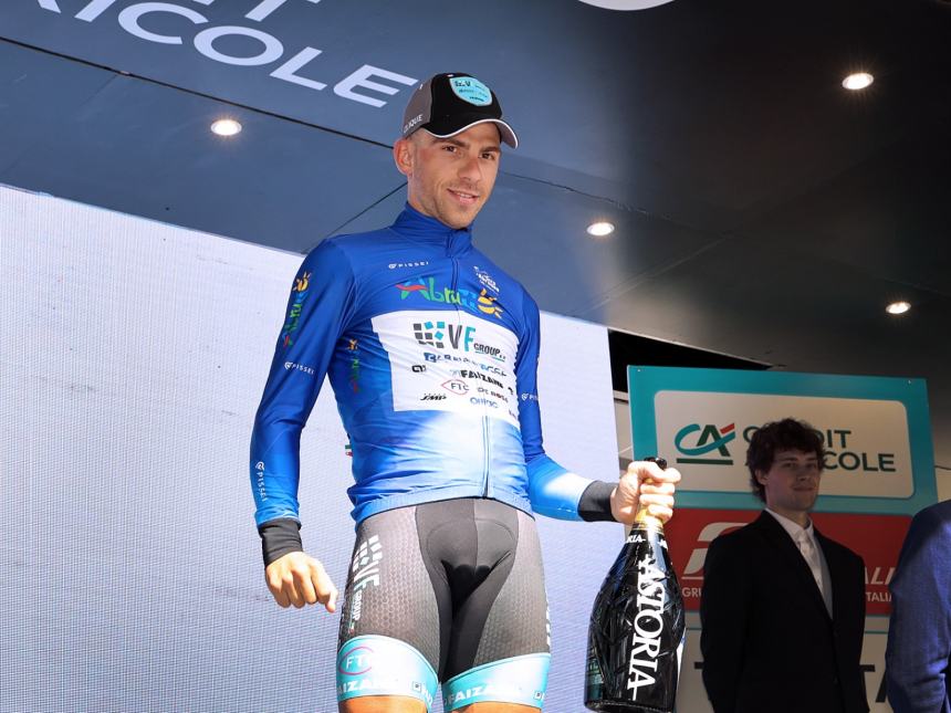 Il veronese Enrico Zanoncello vince la 1ª tappa del Giro d’Abruzzo 