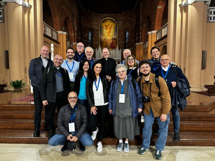 Delegazione della Caritas diocesana al congresso di Grado