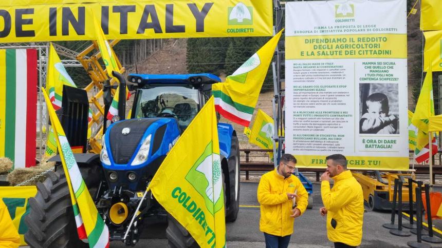 "Al Brennero centinaia di abruzzesi per chiedere stop ai prodotti stranieri senza regole"