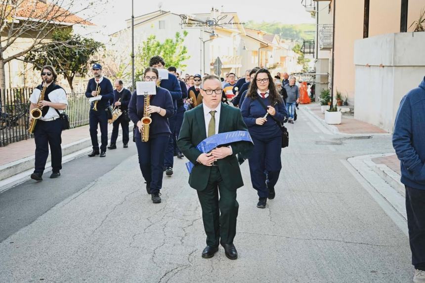 Musica e allegria a Lentella per il compleanno di Patrizio Pizzi