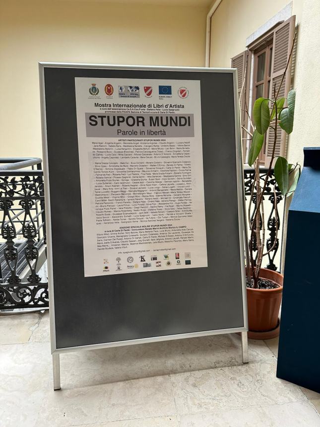 Stupor Mundi, la mostra internazionale del libro degli artisti approda in città