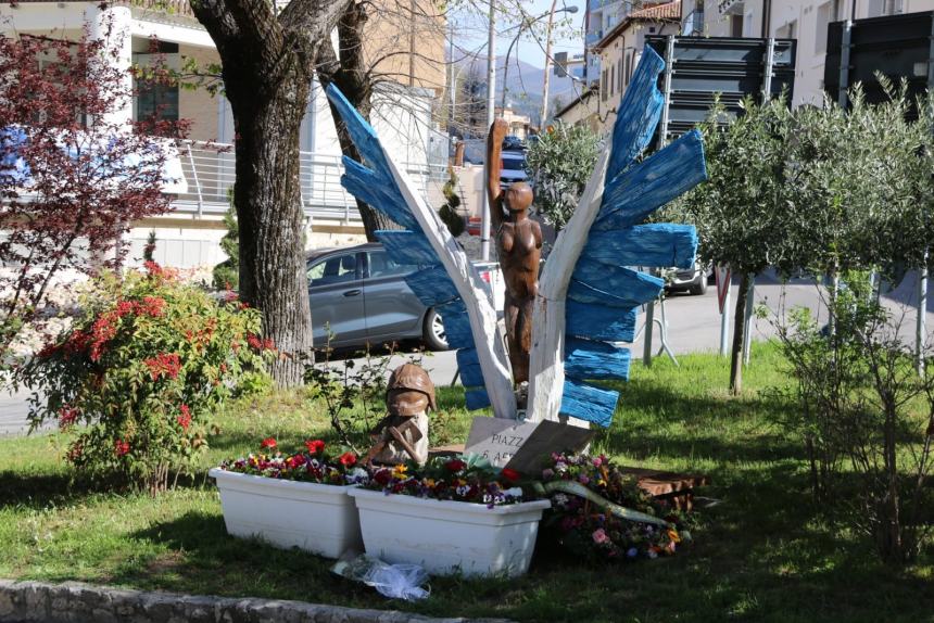 Restauro palazzi storici L'Aquila: visita di Marsilio nell'anniversario del terremoto