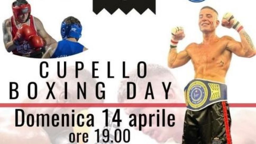 “Cupello Boxing Day” in memoria di Rocco Maurizio con la partecipazione di  Stefano Ramundo