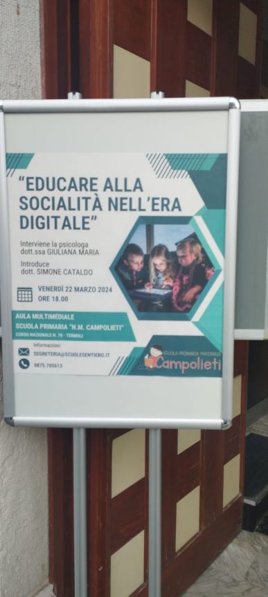 "Educare alla Socialità nell’era digitale”