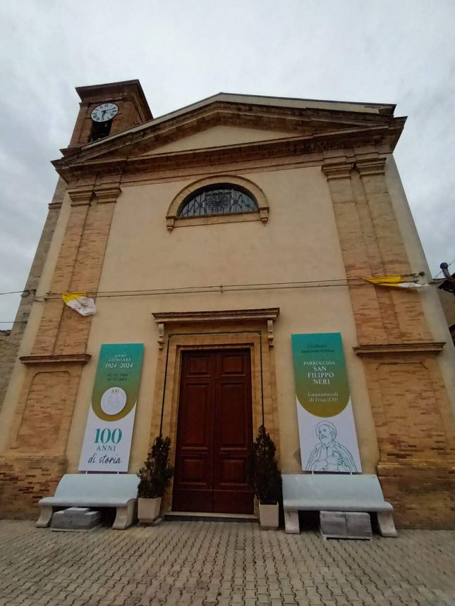 Centenario chiesa Guastameroli: a Frisa le reliquie di San Filippo Neri