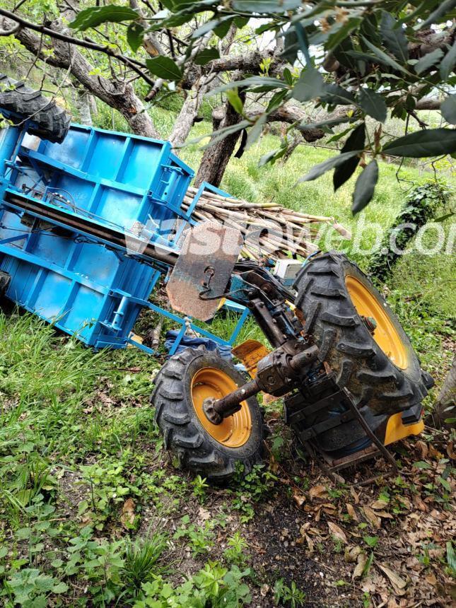 Incidente con il trattore in agro di Palmoli, 72enne trasferito in elisoccorso