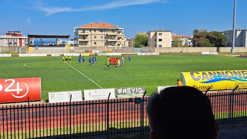 Grande rimonta giallorossa al Cannarsa, Termoli 1920-Real Monterotondo 2-1