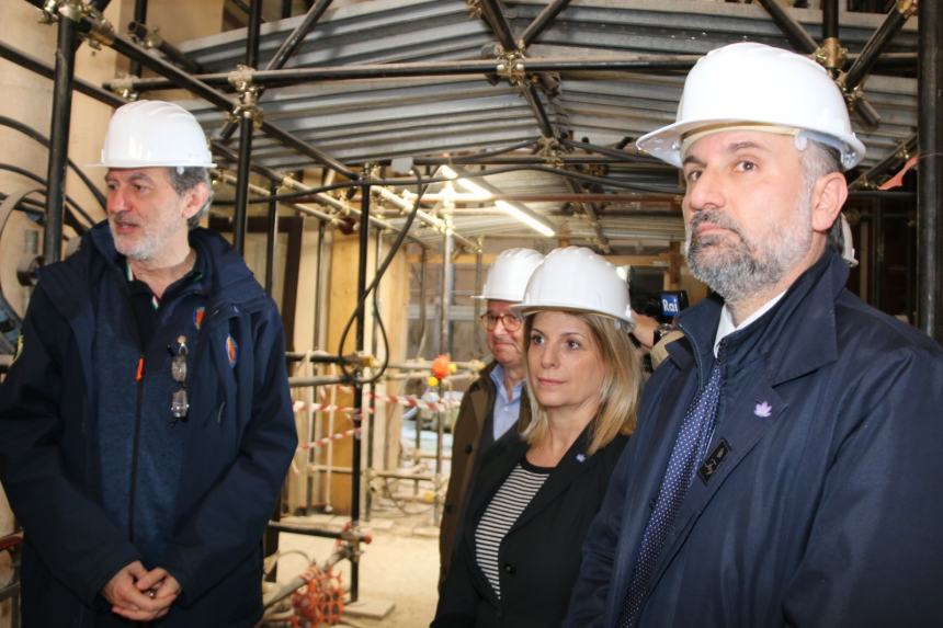 Restauro palazzi storici L'Aquila: visita di Marsilio nell'anniversario del terremoto