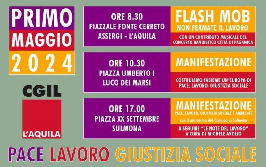 Programma 1 maggio