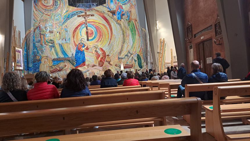 Maratona per la pace alla chiesa di San Timoteo