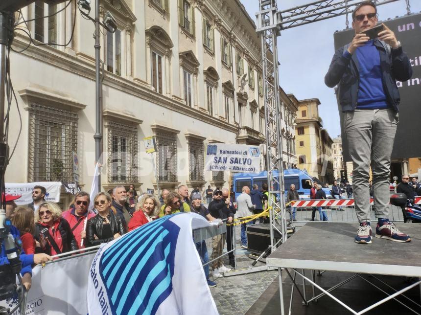 5mila balneari a Roma anche dal Vastese: "Si metta fine al caos in corso sulle concessioni"