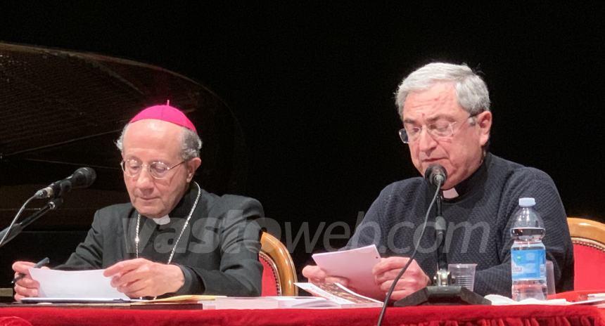 Monsignor Bruno Forte e Don Gianni Sciorra