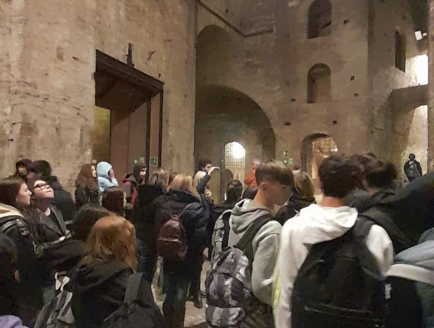 Alunni del Palizzi in visita all'Università di Perugia