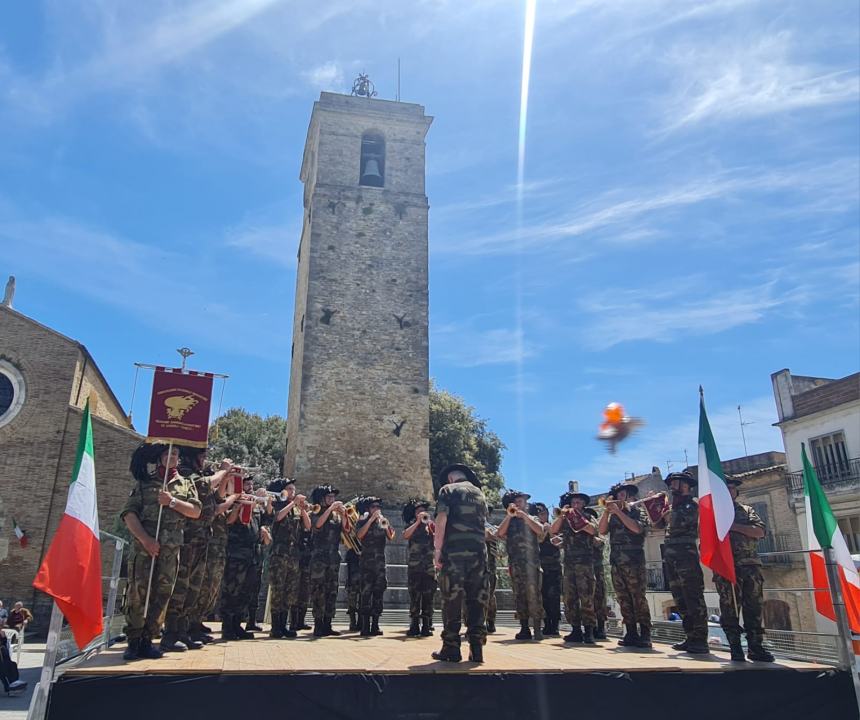 A Rocca San Giovanni il secondo raduno provinciale dei Bersaglieri