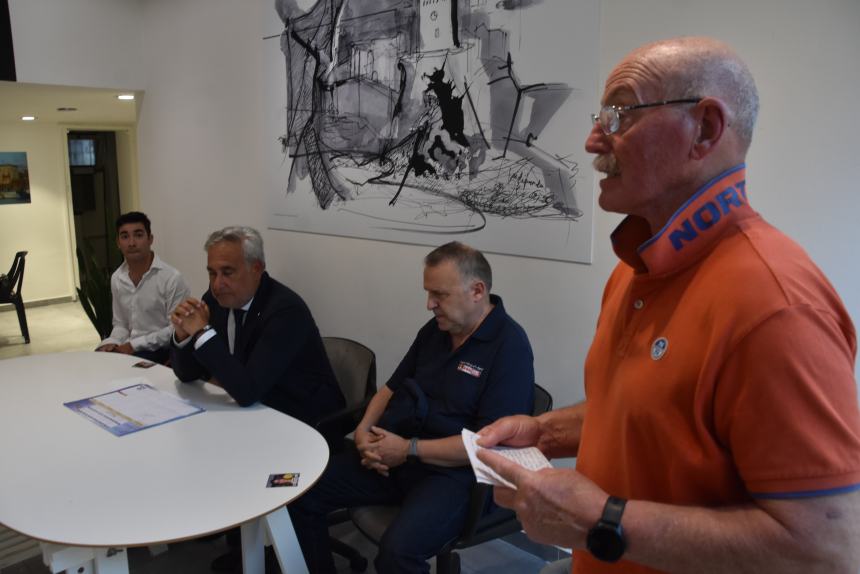 L'incontro sullo sport del candidato sindaco Joe Mileti