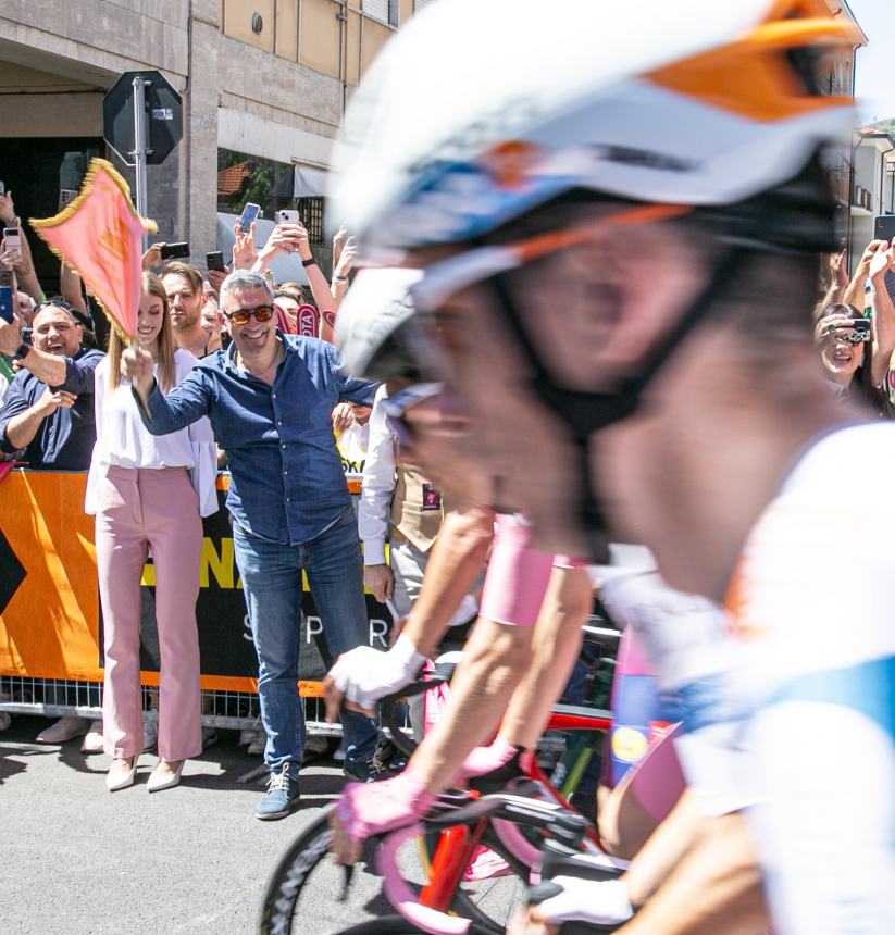 Giro d'Italia in Abruzzo: al via la tappa Avezzano-Napoli