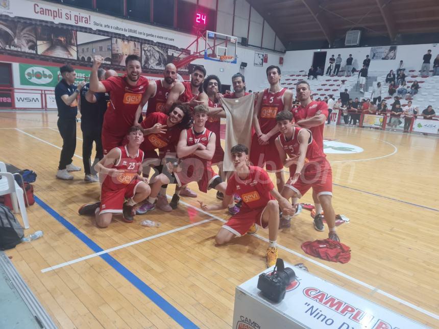 Tripudio Vasto Basket: in finale derby con Termoli