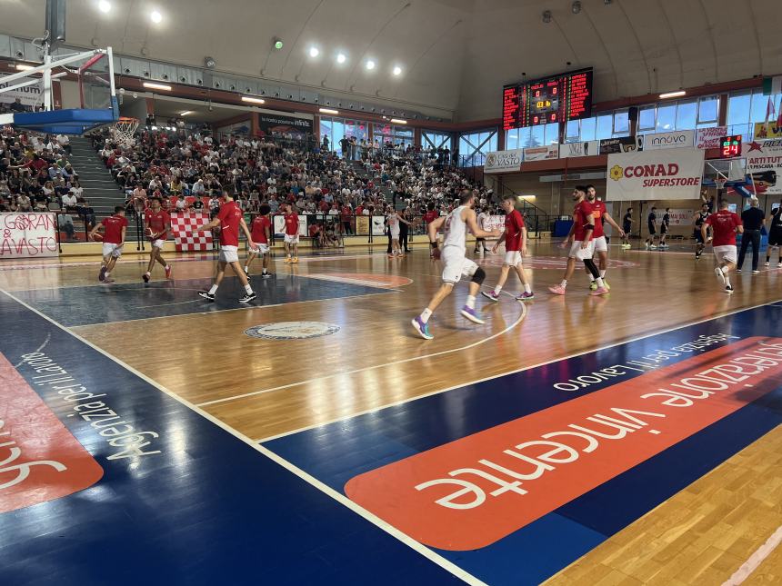 Vasto Basket, un passo verso la B interregionale: il derby è biancorosso