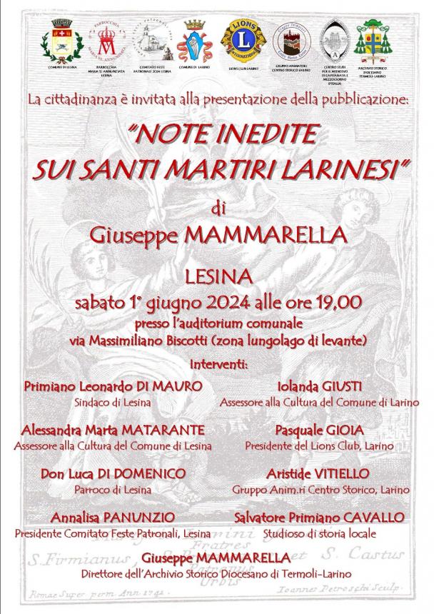 L’ultima pubblicazione di Giuseppe Mammarella approda a Lesina