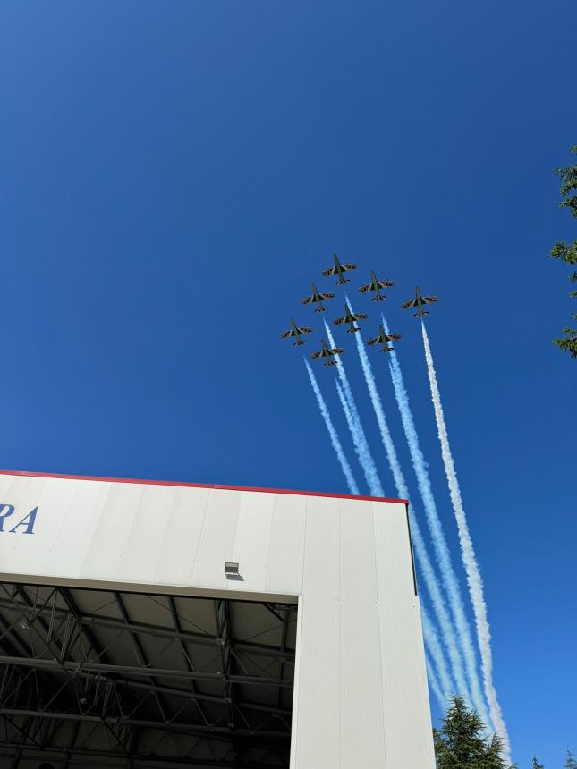 “AAA Vasto accoglie le Frecce Tricolori all'Aeroporto d'Abruzzo