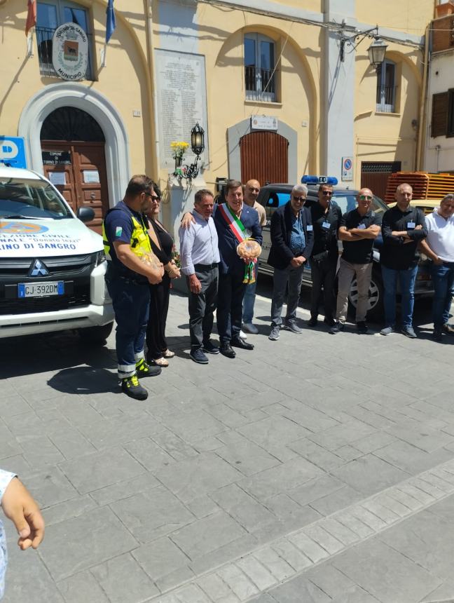 Nuovo mezzo alla protezione civile di Torino di Sangro