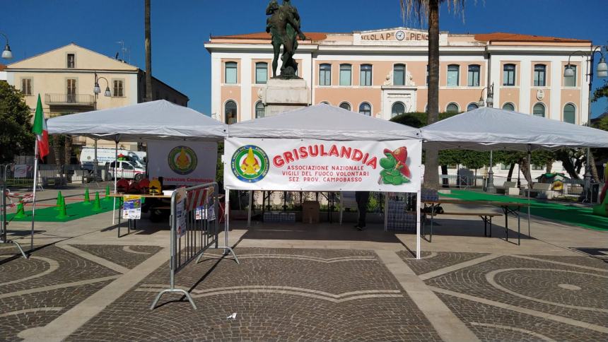 Il percorso in piazza Monumento