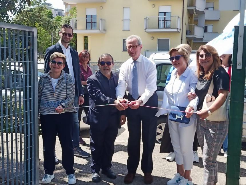 Inaugurati i giochi inclusivi al Parco Polzinetti di Lanciano