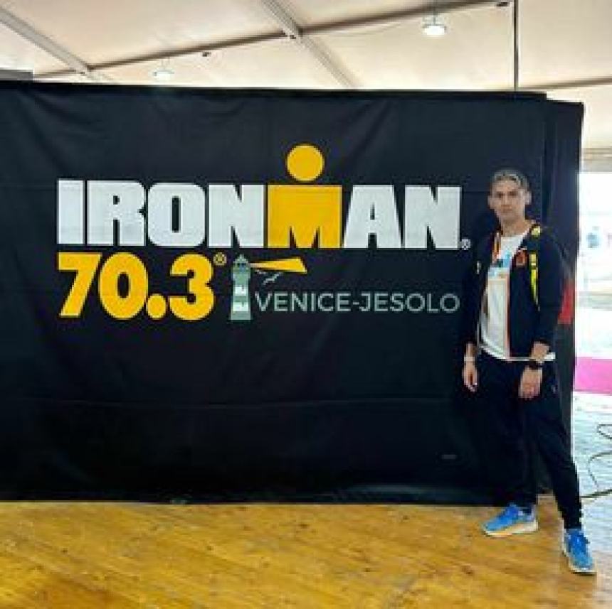 Fabio Di Cintio  e Gianluca Giancristofaro protagonisti alla Ironman 70.3 di Venezia-Jesolo 